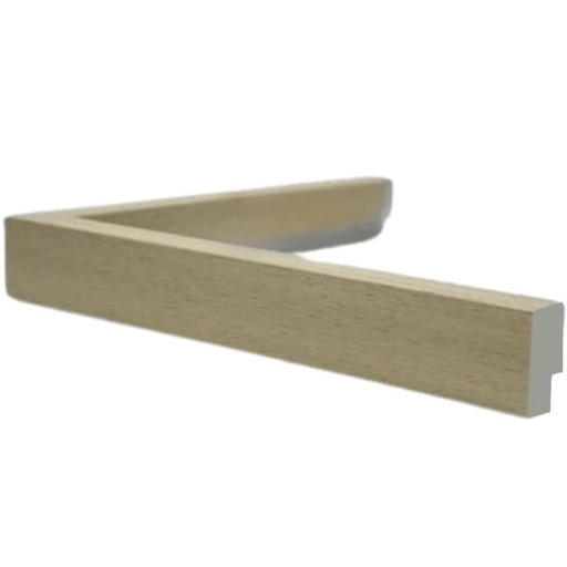 [1159-3P] PS Moulding W 16 X H 28 X L 2900mm Natural Obeche