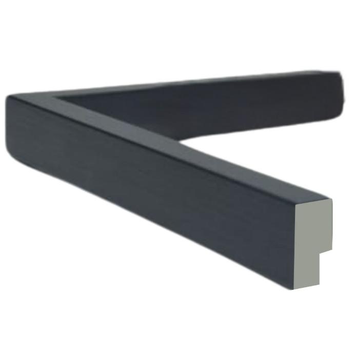 [1159D] PS MOULDING W 16 X H 28 X L 2900MM BLACK