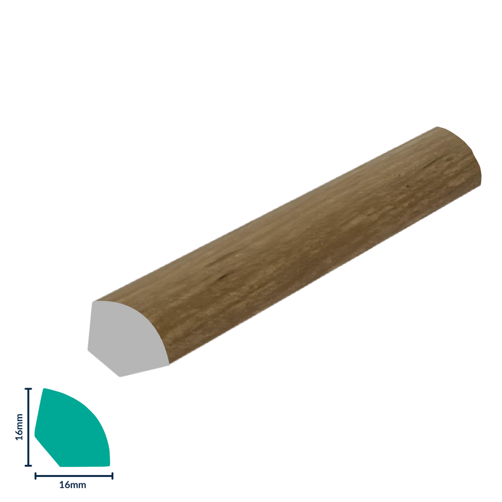 [ERP003AA] HDPS QUARTER ROUND H 16 X W 16 X L 2700MM UMGENI