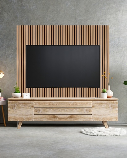 [5010M.24] Wall Panel 164X16X2400mm Maple