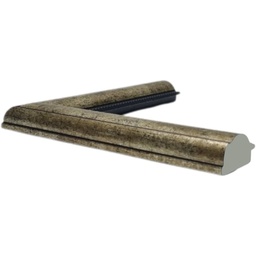 [737-1B] PS Moulding W 43 X H 21 X L 2900mm German Silver