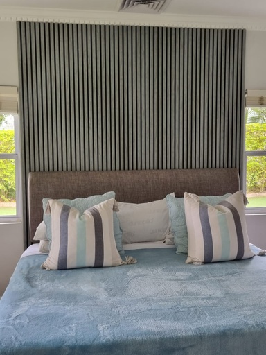 [5018ZH27] Wall Panel 120X10X2700mm Grey Oak