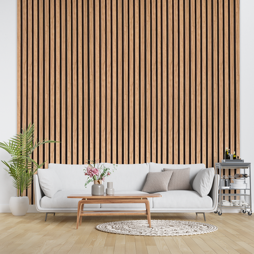 [5014M.27] Wall Panel 163X16X2700mm Maple