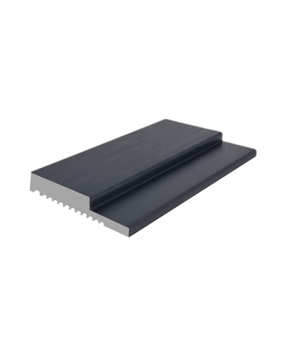 [5025B.27] Wall Panel Starter 60X10X2700mm Black (163mm)