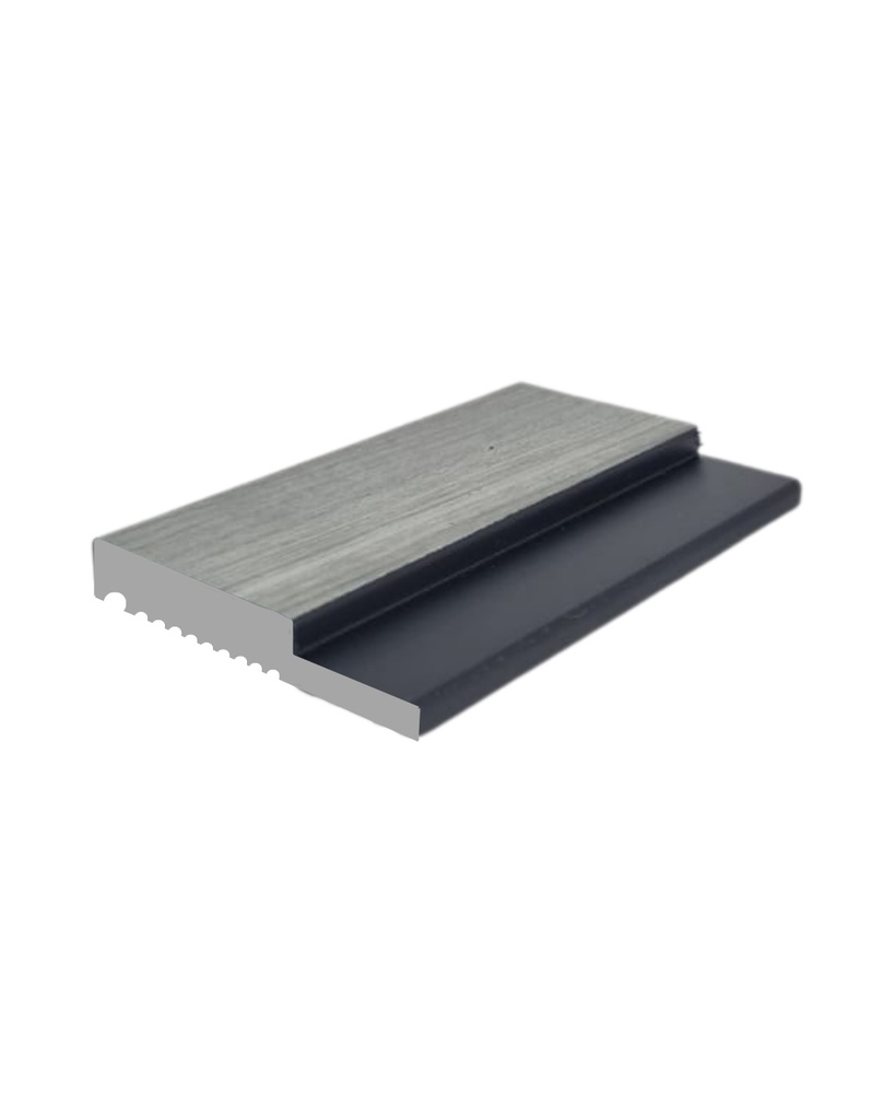 [5025G.27] WALL PANEL STARTER 60X10X2700MM GREY (163MM)