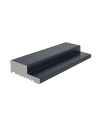 [5013B.27] Wall Panel Starter 45X16X2700mm Black  (164mm)