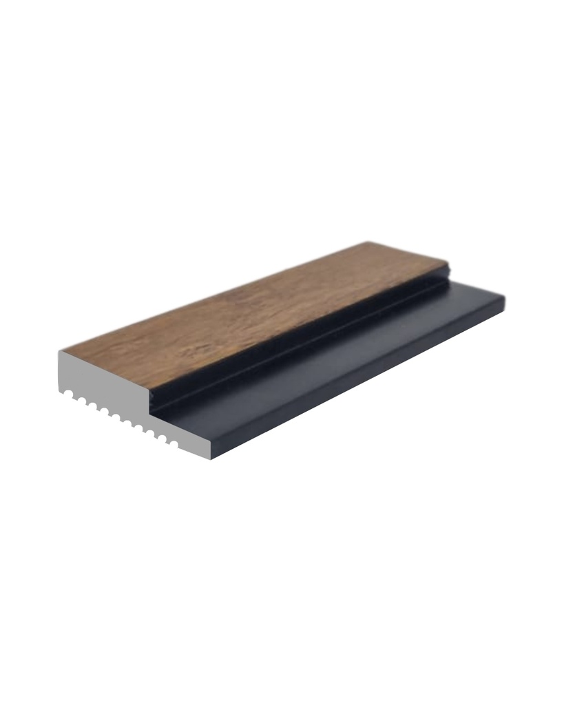 [5021CB27] WALL PANEL STARTER 45X10X2700MM BAMBOO (120MM)