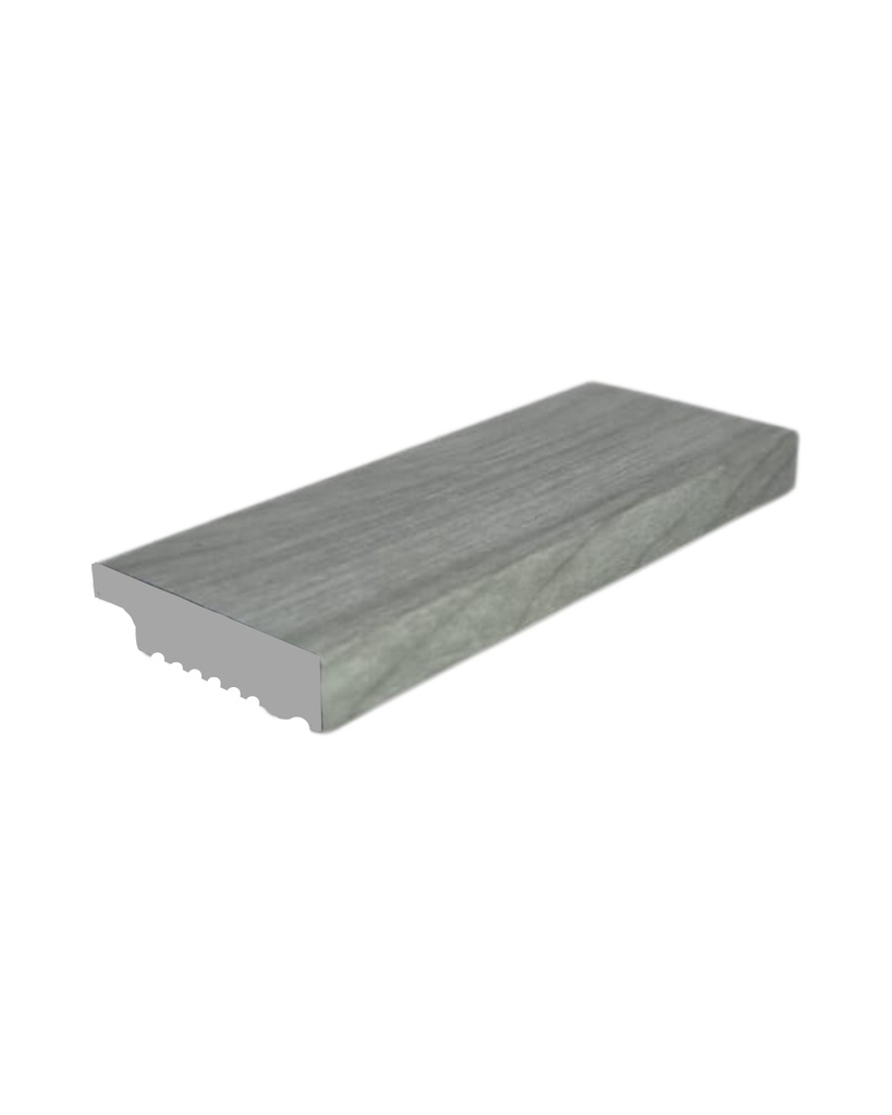 [5024G.27] WALL PANEL END 40X10X2700MM GREY (163MM)