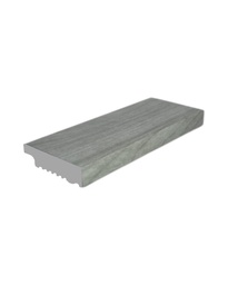 [5024G.27] Wall Panel End 40X10X2700mm Grey (163mm)