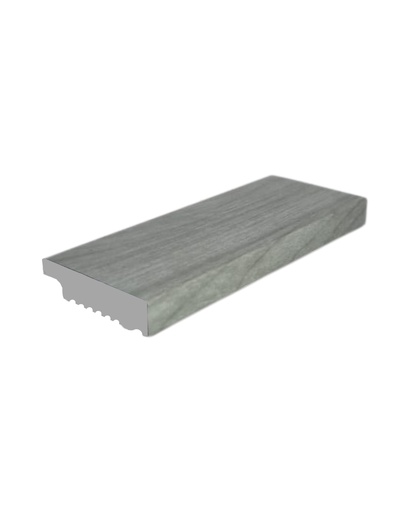 [5024G.27] Wall Panel End 40X10X2700mm Grey (163mm)