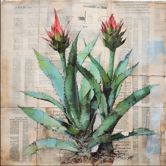 [PXM136] Prints On Canvas - Aloe Flowers (800X800)