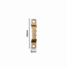[AC403886] Hanger Sawtooth 8X45mm 100 Pack Gold
