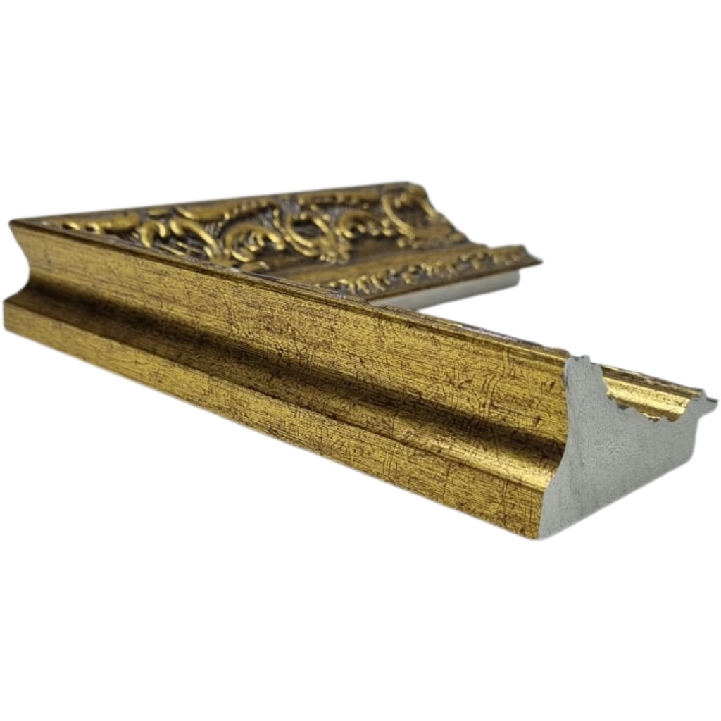 [749J] PS MOULDING W 76 X H 36 X L 2900MM GOLD 