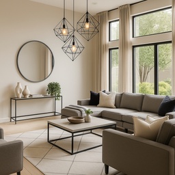 [MJ1G-11] Mirror Round 700mm Grey