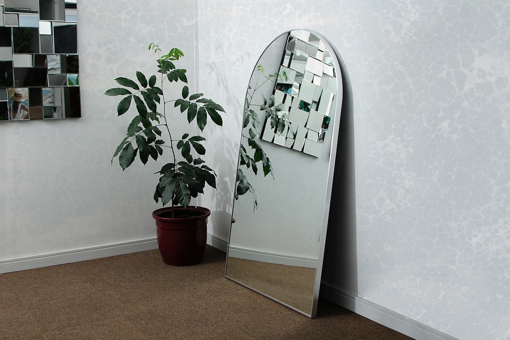 [MJ3B-19] MIRROR DOME 1800X1000MM BLACK