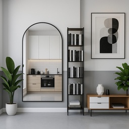 [MJ3B-19] Mirror Dome 1800X1000mm Black