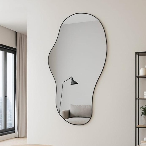 [MJ3B-22] Mirror Baba Papa 950X1680mm Black