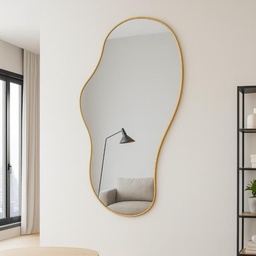 [MJ3A-22] Mirror Baba Papa 950X1680mm Antique Gold