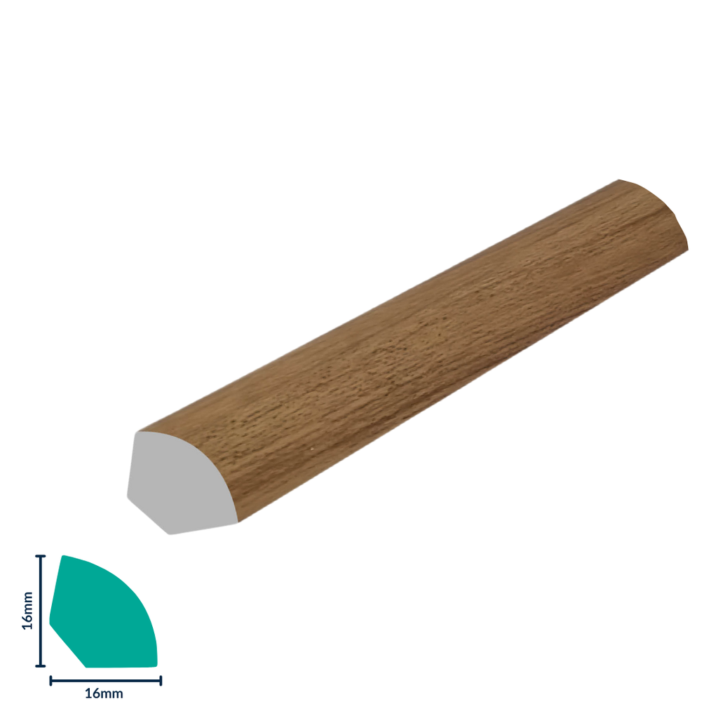 [ERP003AK] HDPS QUARTER ROUND H 16 X W 16 X L 2700MM KIAAT