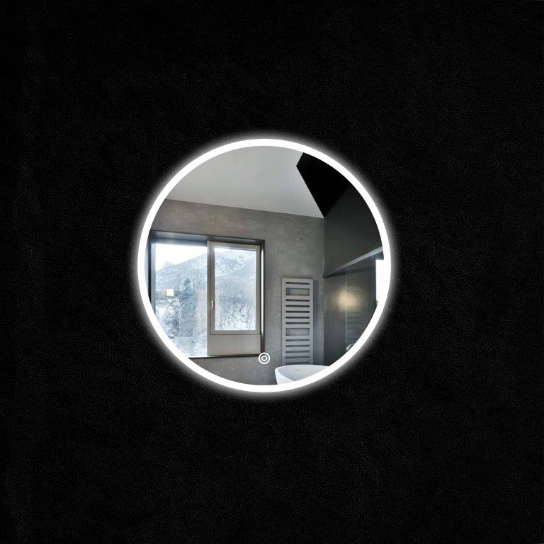 [LUX-8120] MIRROR LED ROUND 600MM