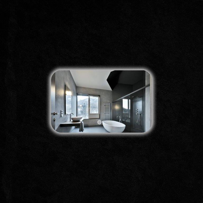 [LUX-8520] MIRROR LED RECTANGLE 1000X800MM