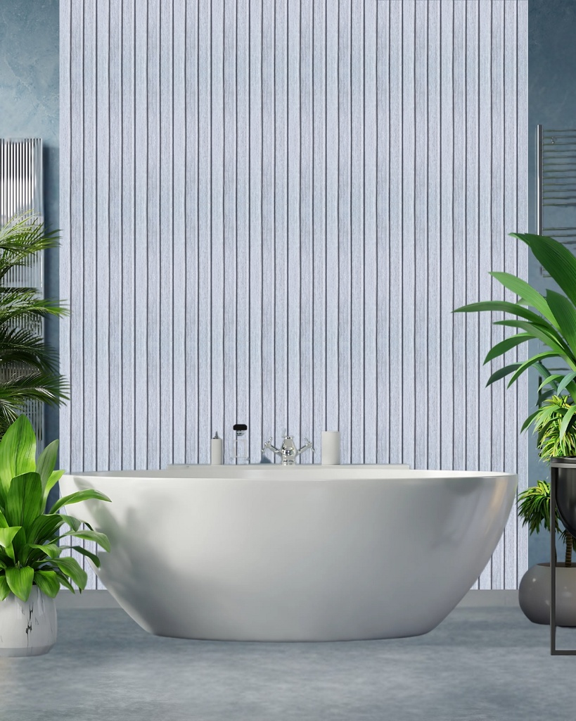 [5026LG.24] WALL PANEL LIGHT 195X10X2400MM GREY 