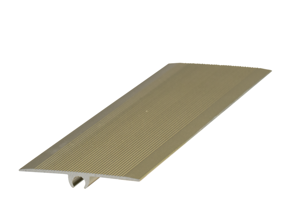 [3066AC] ALUMINIUM FLOORING PROFILE T-PIECE  H 6 X W 40 X L 2700MM CHAMPAGNE