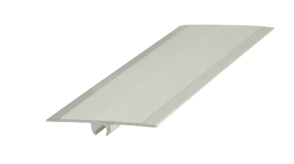 [3066AS] ALUMINIUM FLOORING PROFILE T-PIECE  H 6 X W 40 X L 2700MM SILVER