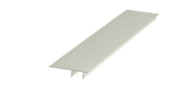[3070AS] Aluminium Flooring Profile Vinyl End Piece H 5 X W 24 X L 2700mm Silver