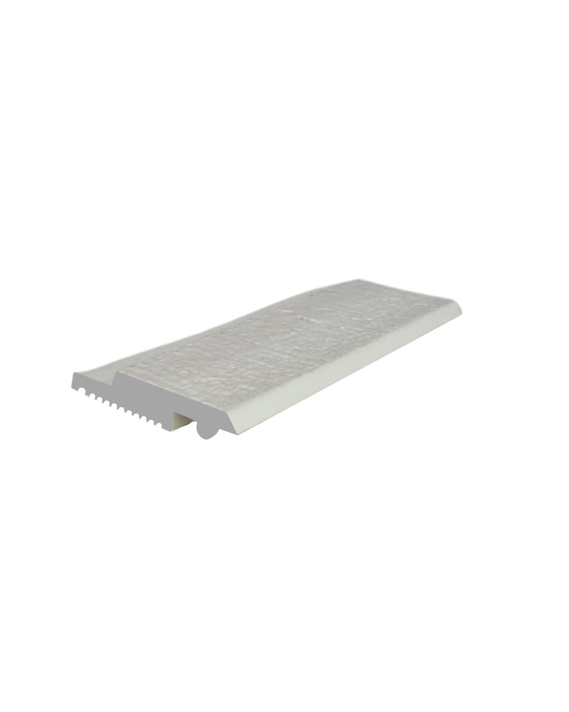 [5027-5WN.24] WALL PANEL EXTENDER 52X10X2400MM WHITE EMBOSSED (195MM)