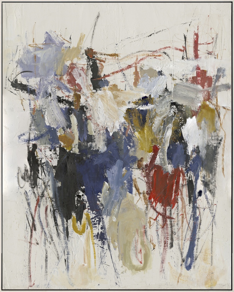 [PXYW769] OIL ON CANVAS FRAMED ABSTRACT MULTICOLOURED 900X1200MM