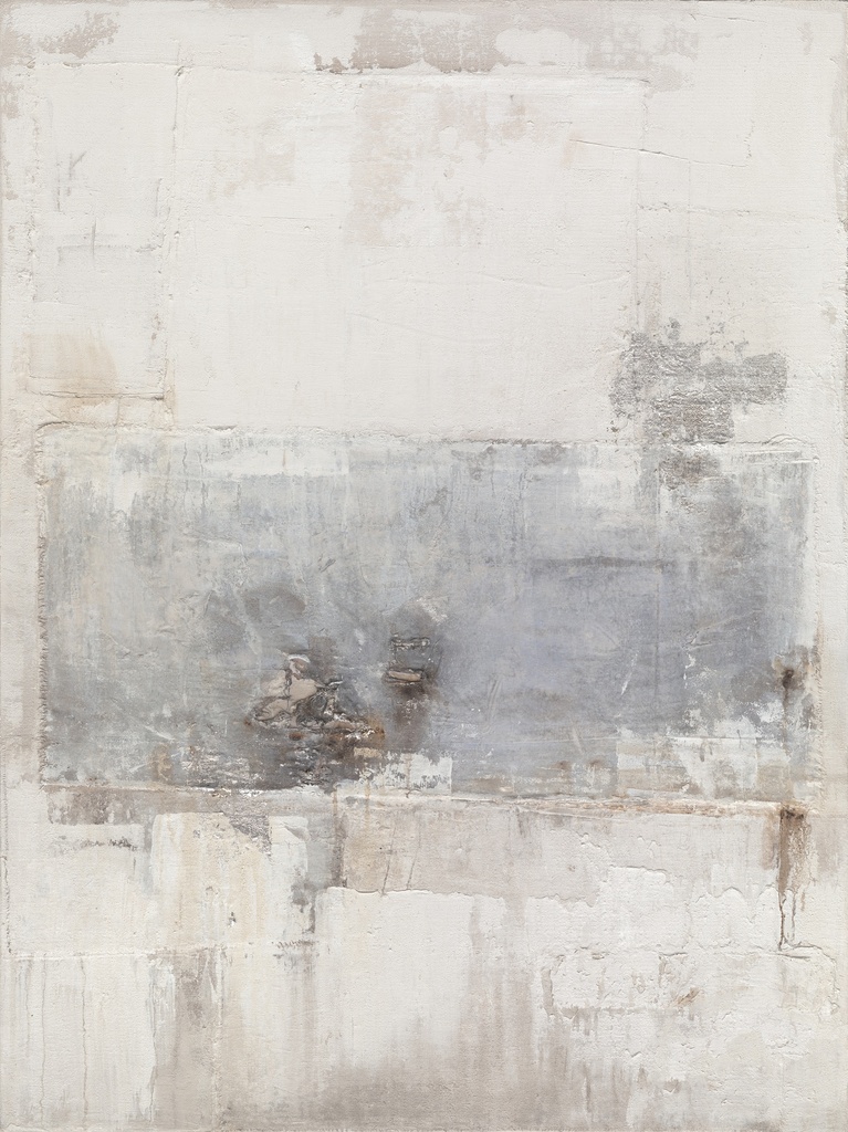 [PXYW757] OIL ON CANVAS NEUTRAL ABSTRACT II 900X1200MM