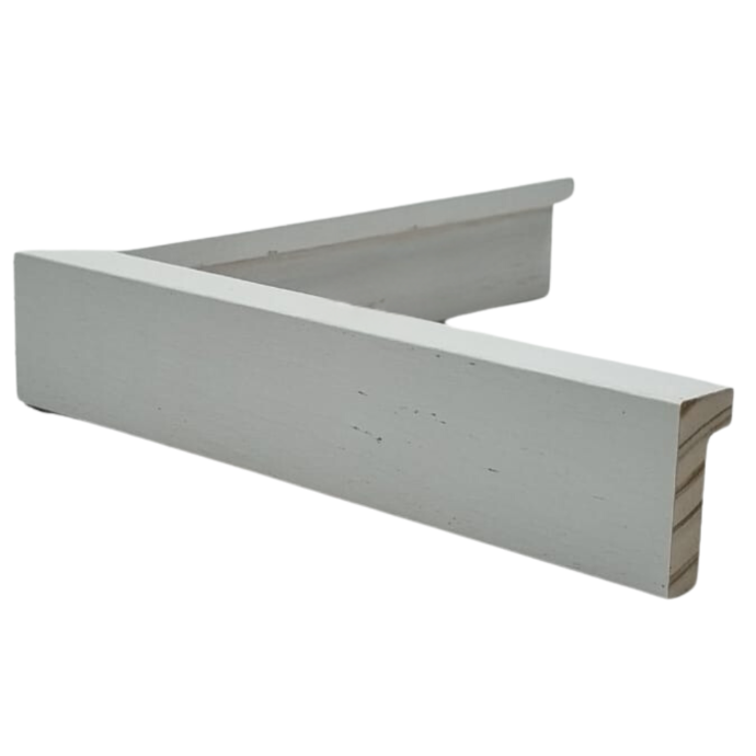 [7007W] WOOD MOULDING W 16 X H 35 X L 2900MM WHITE