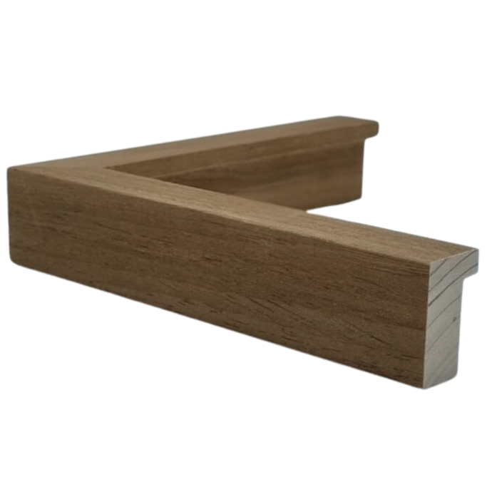 [7008A] WOOD MOULDING W 23 X H 35 X L 2900MM BROWN