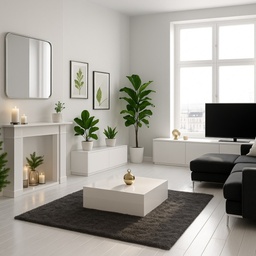 [MJ1S-15] Mirror Rectangle Rounded 600X700mm Silver