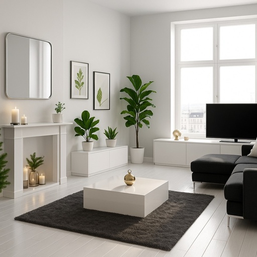 [MJ1S-15] Mirror Rectangle Rounded 600X700mm Silver