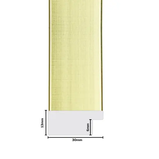 [1062Z] PS Moulding W 30 X H 13 X L 2900mm Gold (Replacement Of 1062A)