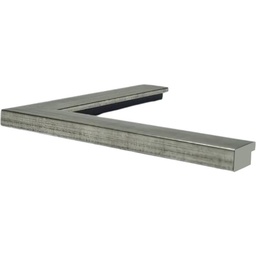 [869S] PS Moulding W 30 X H 13 X L 2900mm Silver