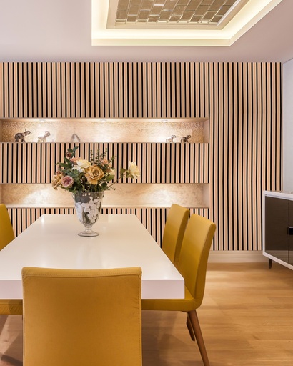 [5022M.24] Wall Panel 163X10X2400mm Maple