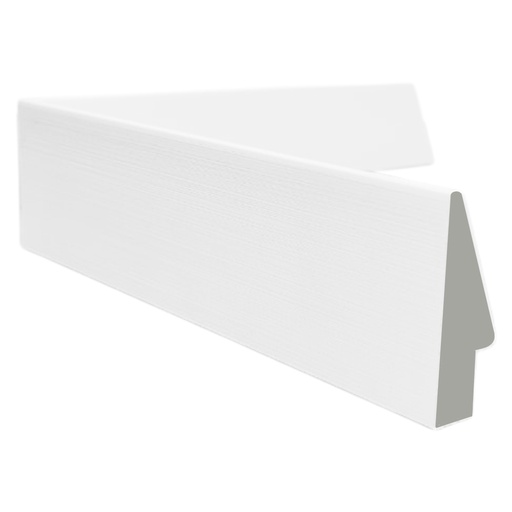 [1168-3NW] PS Moulding W 18 X H 53 X L 2900mm White