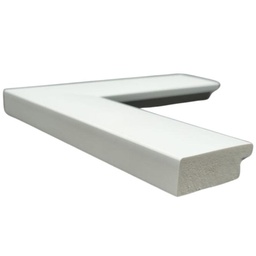 [1040-3NW] PS Moulding W 54 X H 19 X L 2900mm White