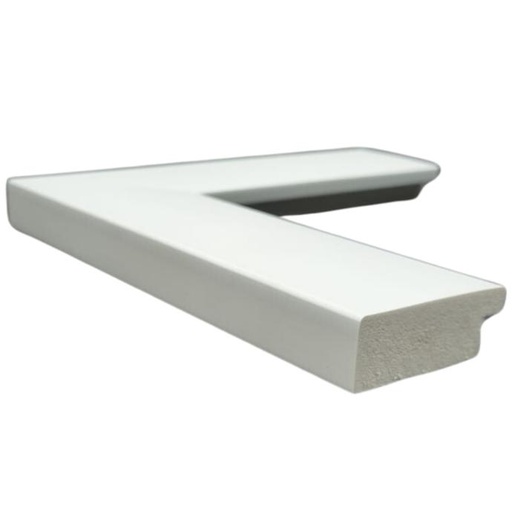 [1040-3NW] PS Moulding W 54 X H 19 X L 2900mm White