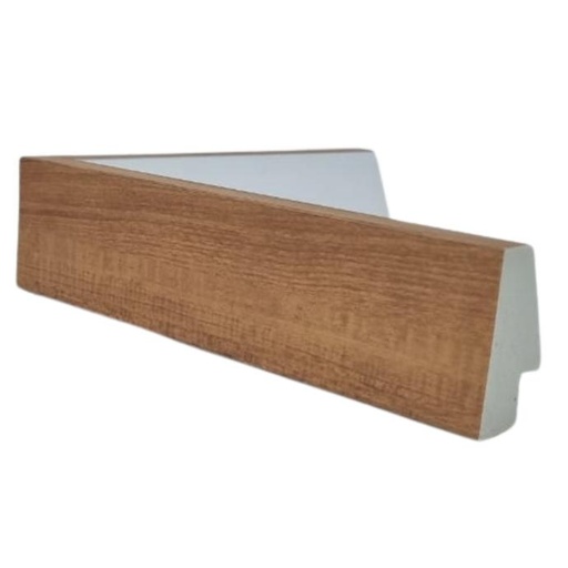 [1171-3KAW] PS Moulding W 27 X H 50 X L 2900mm Natural Kiaat & White