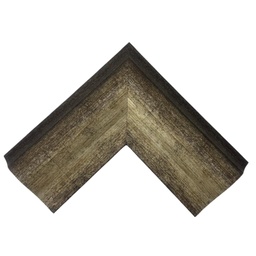 [1115-3S] PS Moulding W 89 X H 28 X L 2900mm German Silver