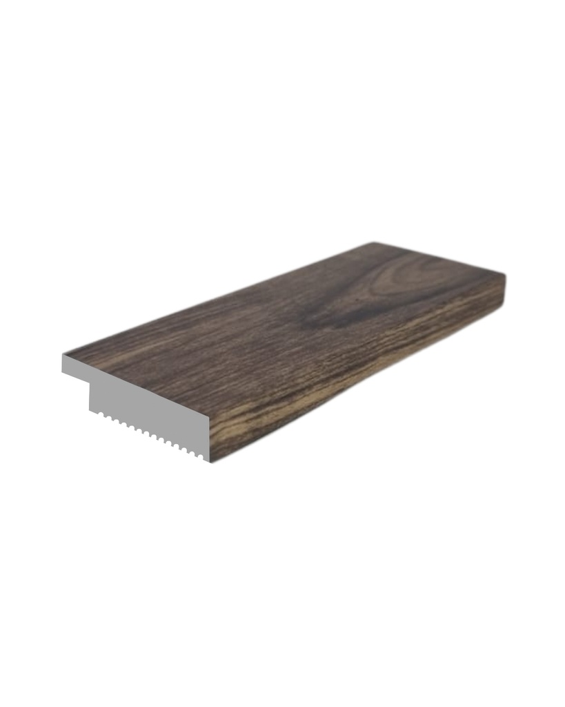 [5024-3CH.27] WALL PANEL END 40X10X2700MM CHESTNUT (163MM)