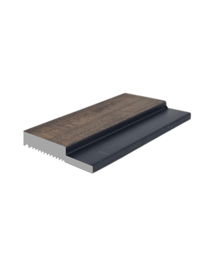 [5025-3CH.27] WALL PANEL STARTER 60X10X2700MM CHESTNUT (163MM)