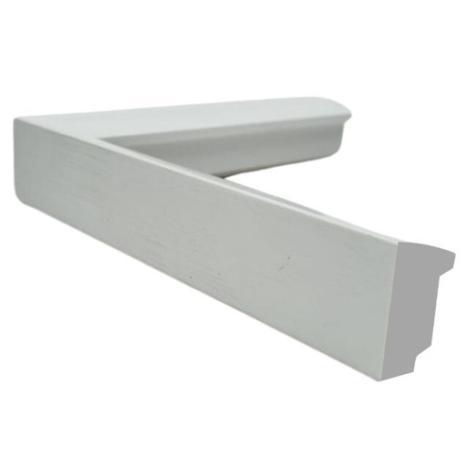 [1067-3NW] PS Moulding W 25 X H 37 X L 2900mm White