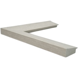 [1122-3C] PS Moulding W 42 X H 17 X L 2900mm White Wash