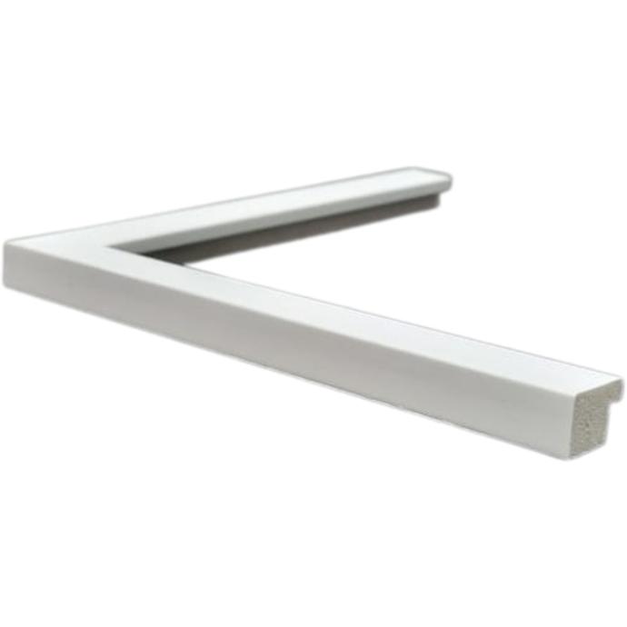 [1128-3NW] PS MOULDING W 20 X H 15 X L 2900MM WHITE