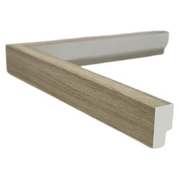 [1159-3NNW] PS Moulding W 16 X H 28 X L 2900mm Light Wood White
